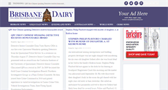 Desktop Screenshot of brisbanediary.com